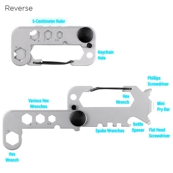 The Sequoia 15-Function Pocket Tool