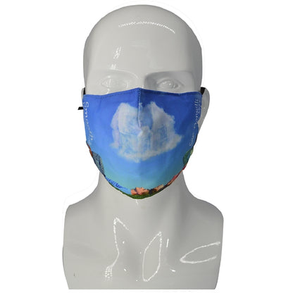 2-Layers Face Mask w/Custom Logo & Adjustable Ear Loop