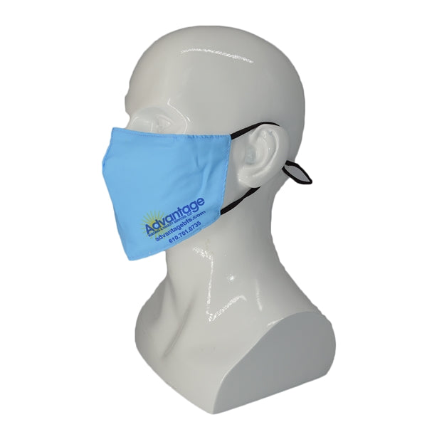 2-Layer w/ Personalized Logo Adjustable Face Masks