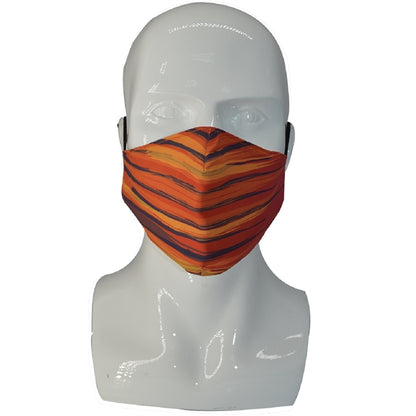 5 Layer Full Color Face Mask w/ Adjustable Ear Loop