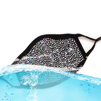 3D diamond cotton mask