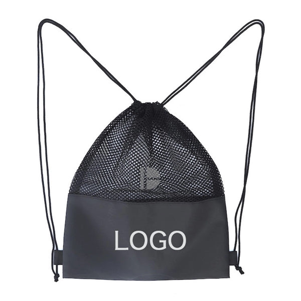 Stitched drawstring backpack
