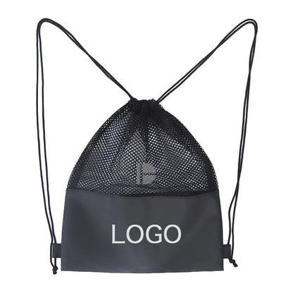 Stitched drawstring backpack