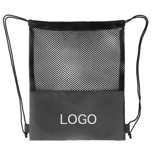 Stitched drawstring backpack