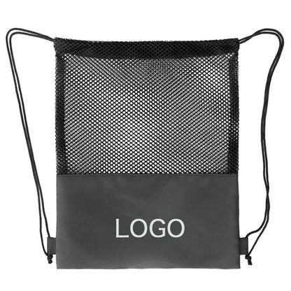 Stitched drawstring backpack