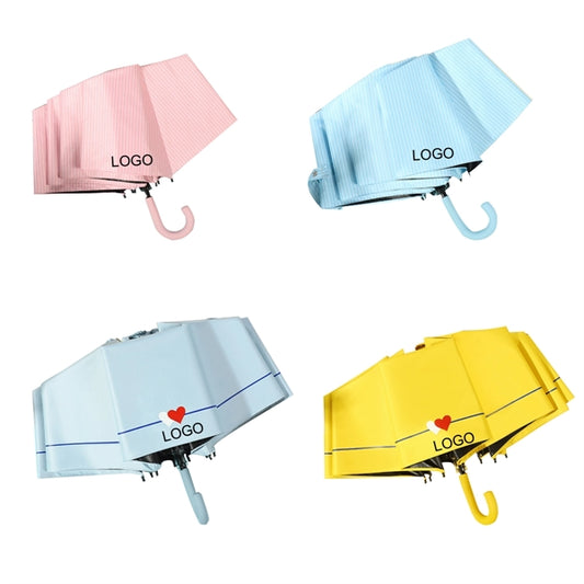 Manual Hook Handle UV Rain Umbrella