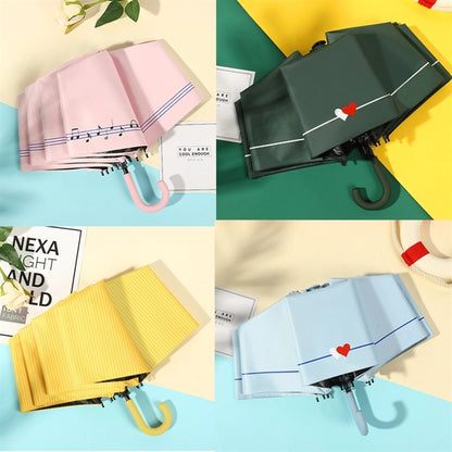 Manual Hook Handle UV Rain Umbrella