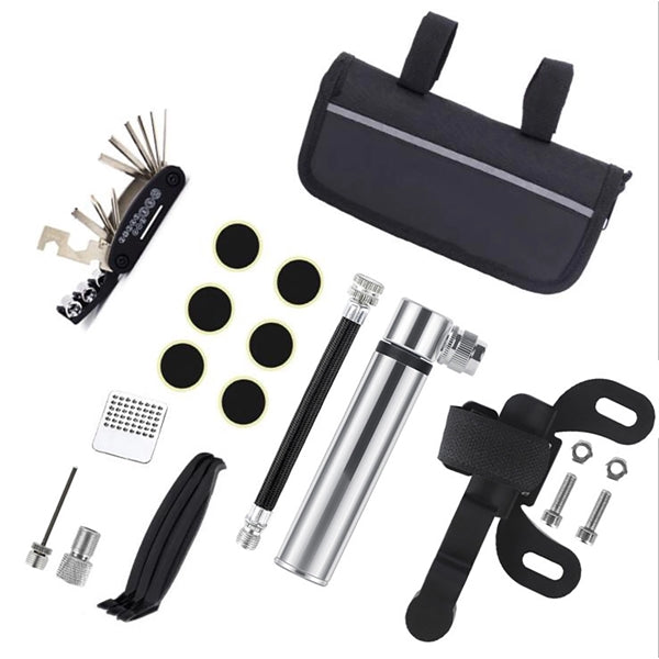 16 in 1 Bicycle Repair Kit Fire Repair Tool Combination