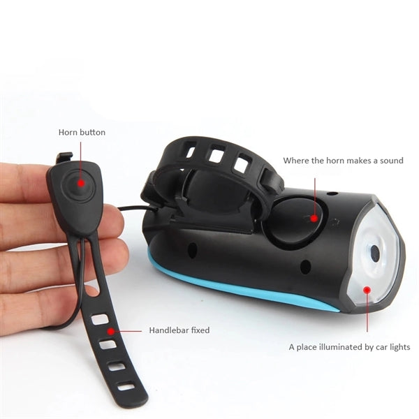 Rechargeable Night Riding Flash Light for Bicycle