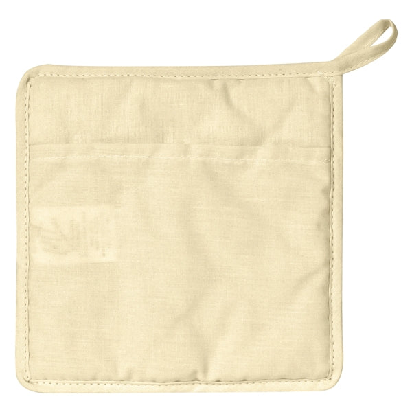 Quilted Cotton Canvas Pot Holder