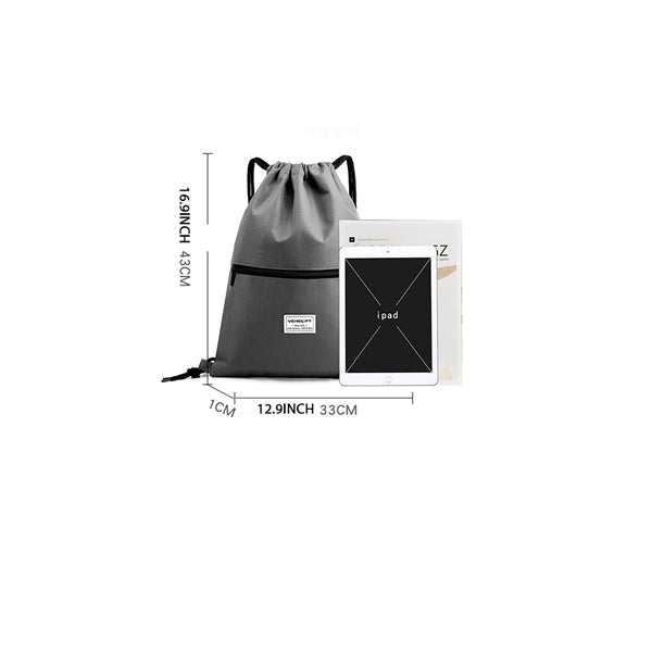 Drawstring Backpack Gym drawstring Bag Sports for Men Women