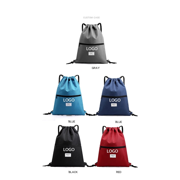 Drawstring Backpack Gym drawstring Bag Sports for Men Women