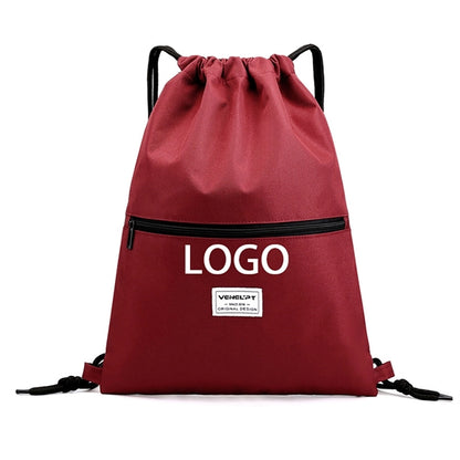 Drawstring Backpack Gym drawstring Bag Sports for Men Women
