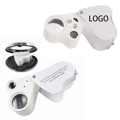 LED Illuminated Metal Loupe 30X 60X