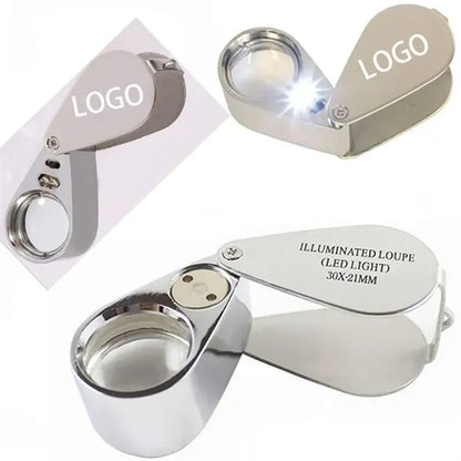 LED Illuminated Loupe 30X