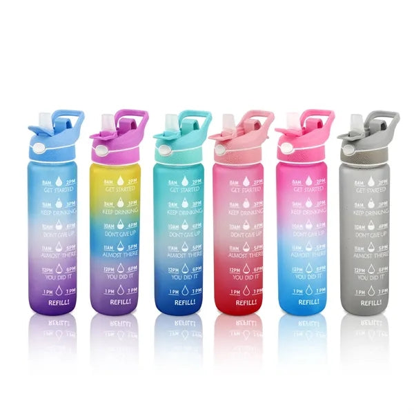 34OZ Bounce Straw Sports Cup Plastic Cup
