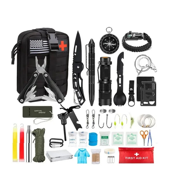 500pcs Survival Gear and First Aid kit