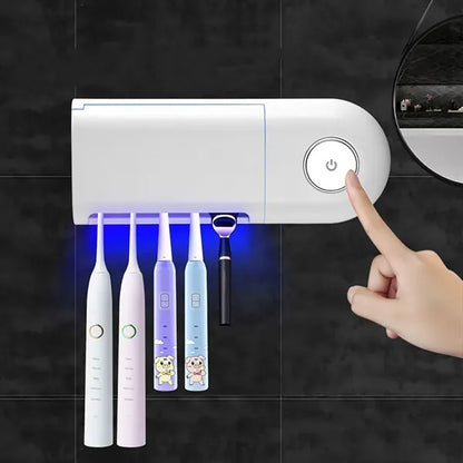 UV Light sterilization for washroom and toothbrush