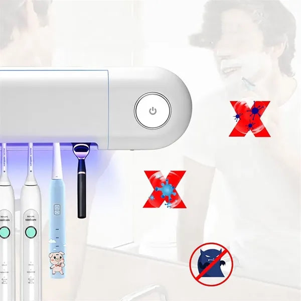 UV Light sterilization for washroom and toothbrush