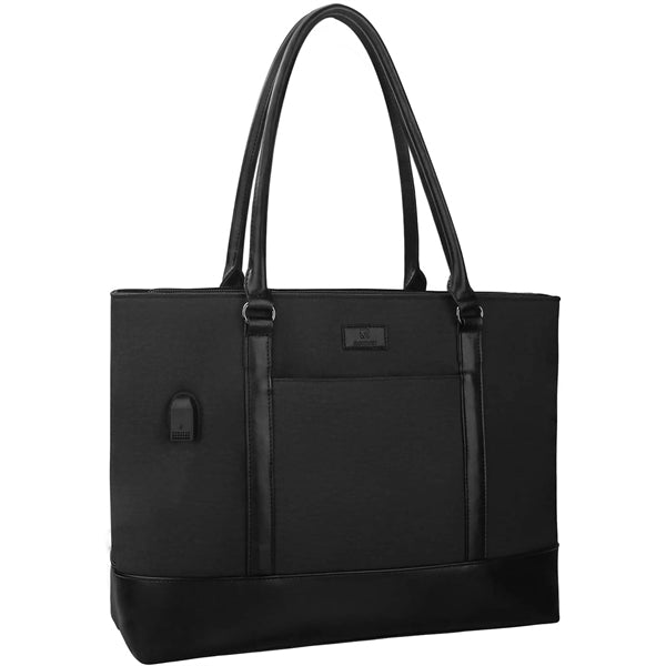 Laptop Tote Bag,USB Teacher Bag Large Work Bag15.6 in Laptop