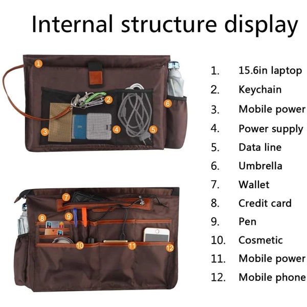 Laptop Tote Bag,USB Teacher Bag Large Work Bag15.6 in Laptop