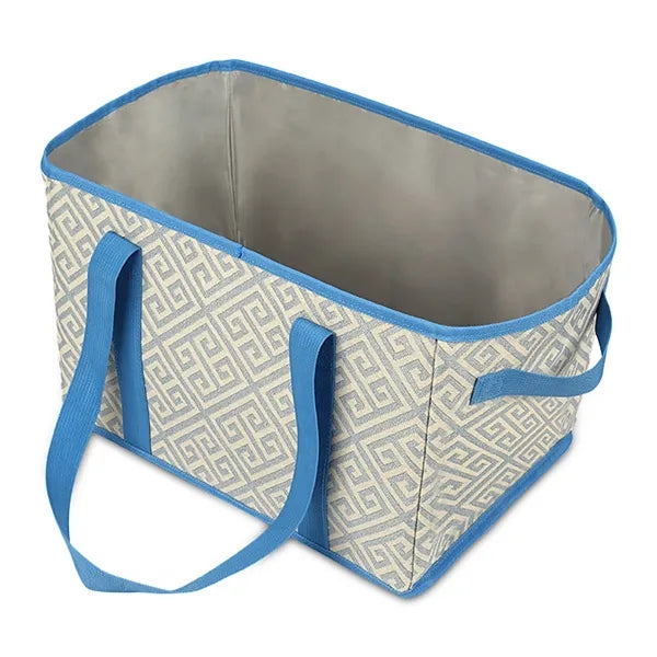 Foldable Pop Up Storage Canvas Tote Bag