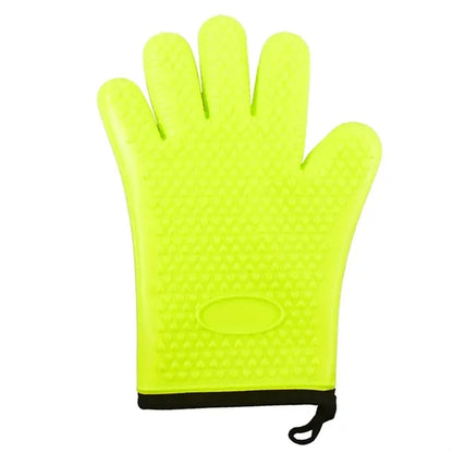 Kitchen Silicone Oven Mitts-Short
