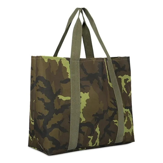 Camouflage Foldable Pop Up Storage Canvas Tote Bag