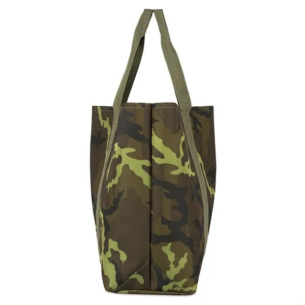 Camouflage Foldable Pop Up Storage Canvas Tote Bag