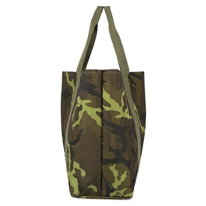 Camouflage Foldable Pop Up Storage Canvas Tote Bag