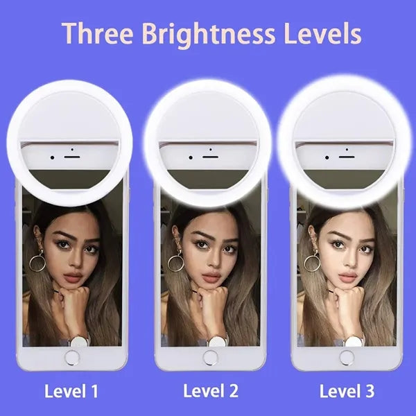 portable Mobil phone Selfie Ring Light
