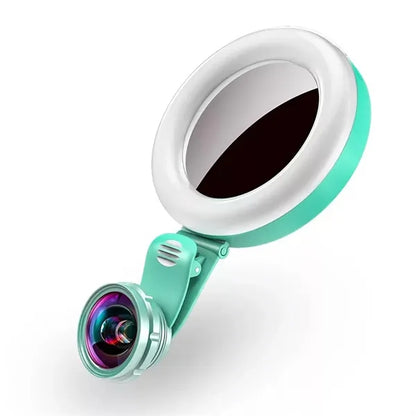 Mobil phone Selfie Ring Light with camera