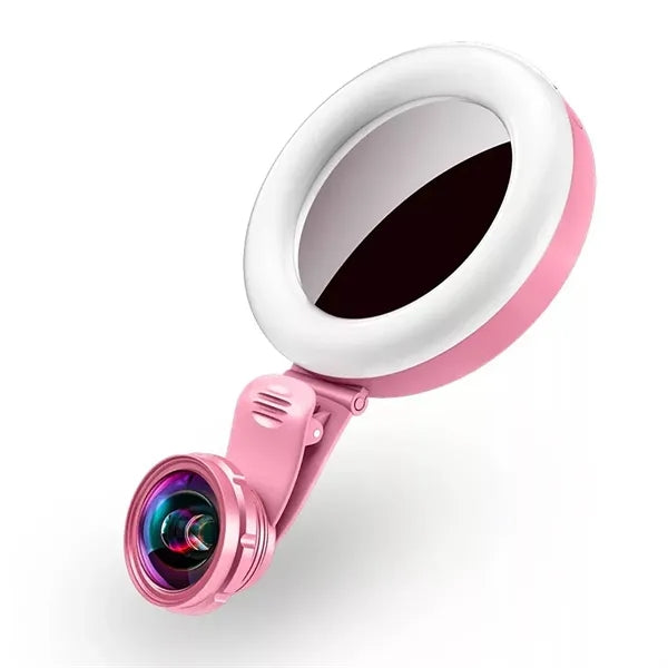 Mobil phone Selfie Ring Light with camera
