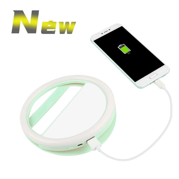 LED Mobil phone Selfie Ring Light clip