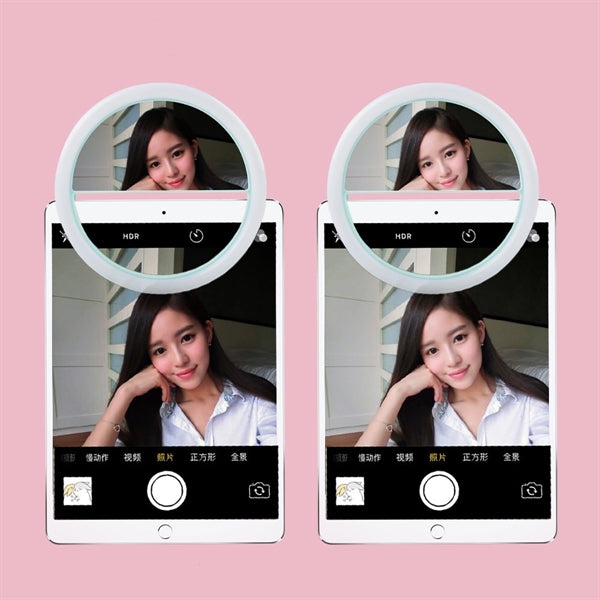LED Mobil phone Selfie Ring Light clip
