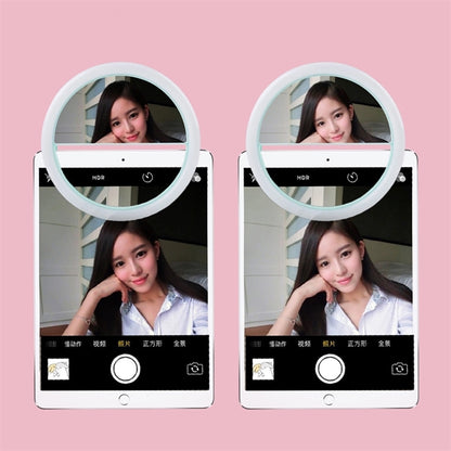 LED Mobil phone Selfie Ring Light clip