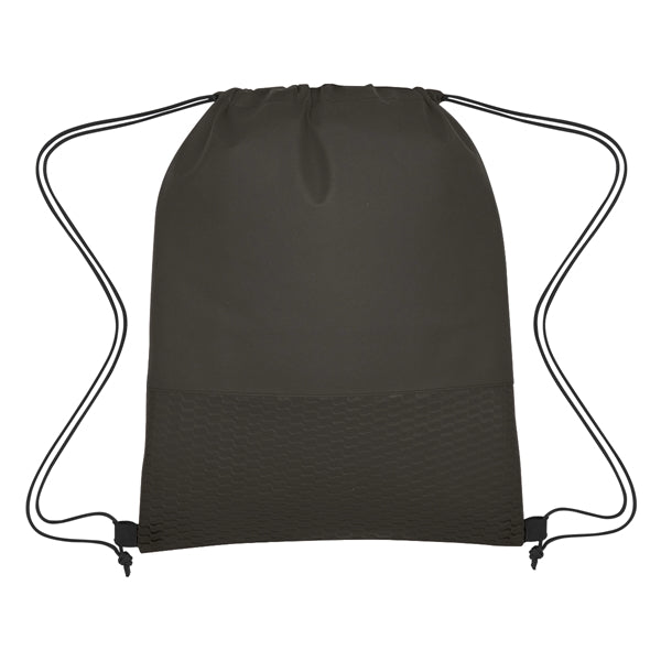Wave Design Non-Woven Drawstring Bag