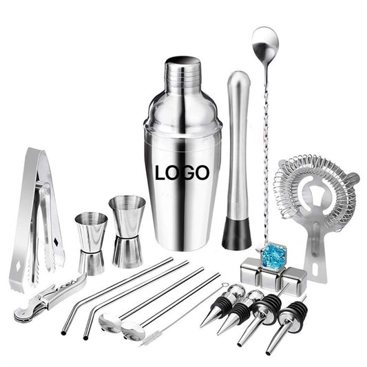 24 oz bar cocktail shaker set