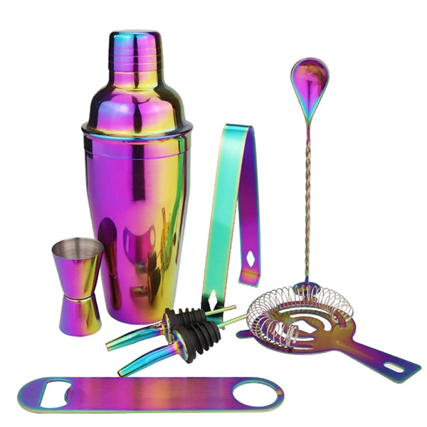 18oz Stainless Steel Bartender Kit 8-Piece Cocktail Set
