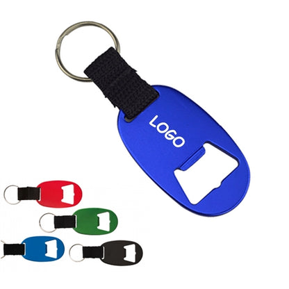 Bottle Opener  With Strap Key Ring