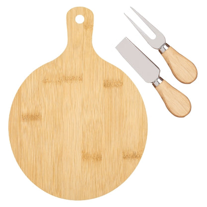 Regala Mini Bamboo Cheese Board Knife Set