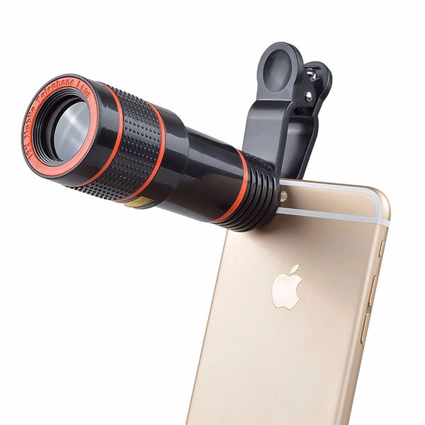 Portable Mobil Fixed Focus Telescopic Light 12 times zoom