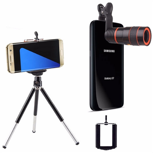 Portable Mobil Fixed Focus Telescopic Light 12 times zoom