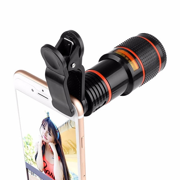 Portable Mobil Fixed Focus Telescopic Light 12 times zoom