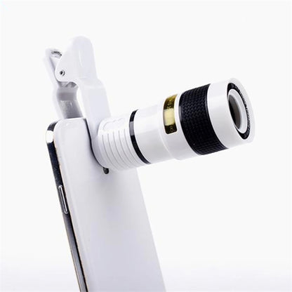 Portable Mobil Fixed Focus Telescopic Light 12 times zoom