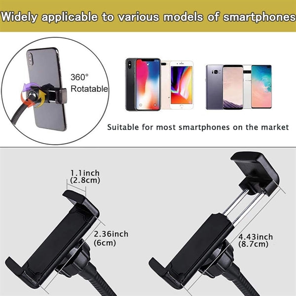 Mobile Phone Live Broadcast Bracket Selfie Ring Light 2 in 1