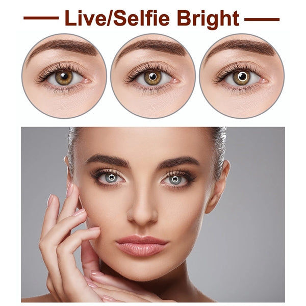 Phone Live Broadcast Bracket Selfie Ring Light 3 in1with mic