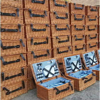 Picnic Basket Set 4 Person Picnic-Hamper