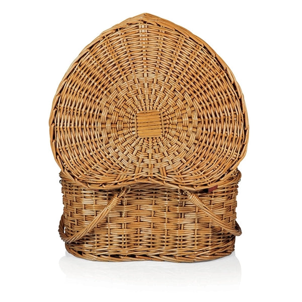 Picnic Time 'Heart' Willow Picnic-Basket with Deluxe Service