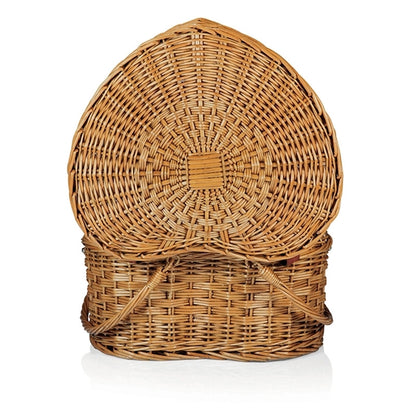Picnic Time 'Heart' Willow Picnic-Basket with Deluxe Service